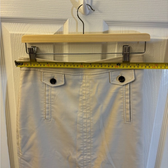 Ann Taylor Tan Cargo Pencil Skirt Knee-Length - Picture 4 of 5